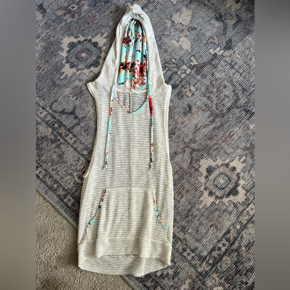 Hooded Sweater Tank